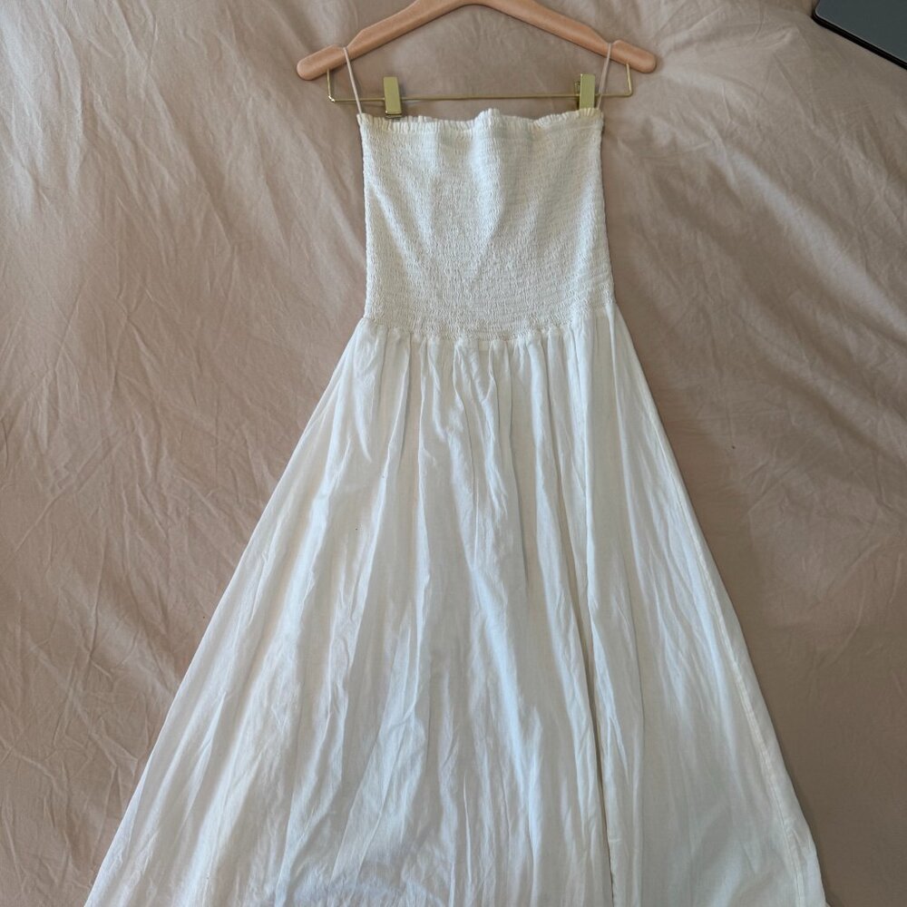 Aritzia Wilfred White Dress